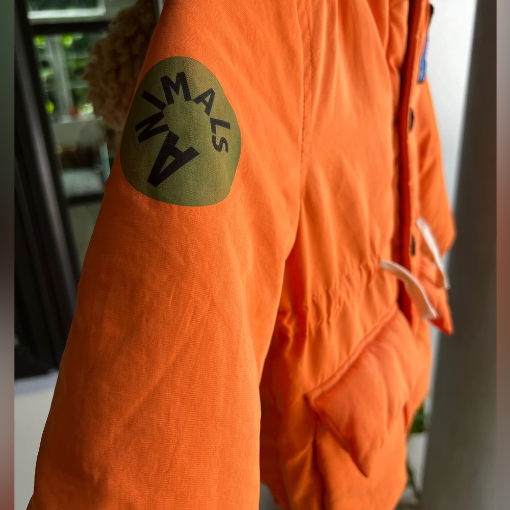 Orange jacket